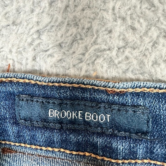 Lucky Brand Jeans Womens 6 / 28 Blue Dark Wash Brooke Slim Boot Cut Denim - Picture 8 of 13